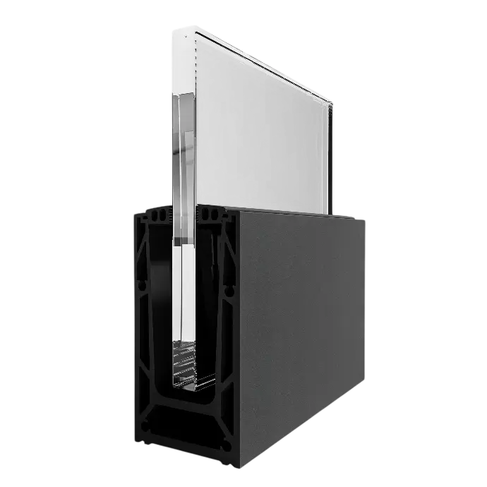 TURBOFLEX TF-6620 display box aluminum natural anodized