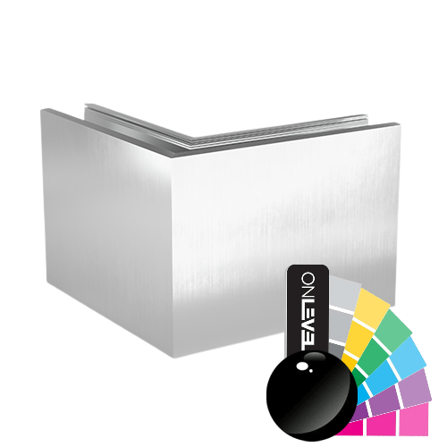 TL-3120 Outside corner 90° alum. RAL shiny