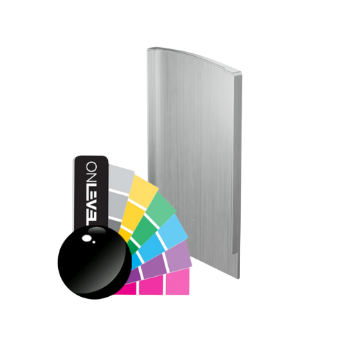 TF-3620 endekap venstre, aluminium RAL blank
