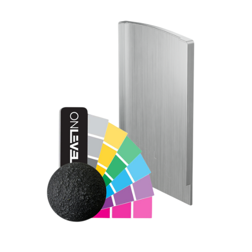 TF-3620 endekap venstre, aluminum RAL struktur