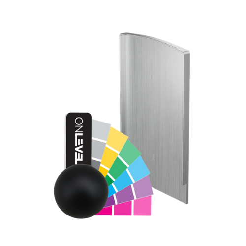 TF-3620 endekap høyre, aluminum RAL matte
