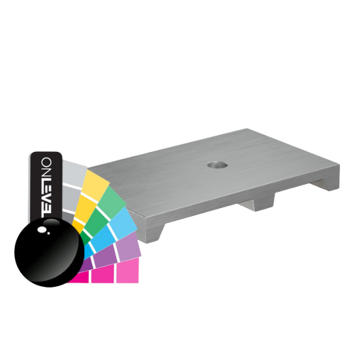 TF-3620 spacer tykkelse 18mm, aluminium RAL blank
