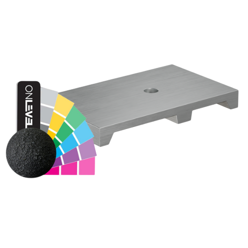 TF-3620 spacer tykkelse 18mm, aluminum RAL struktur