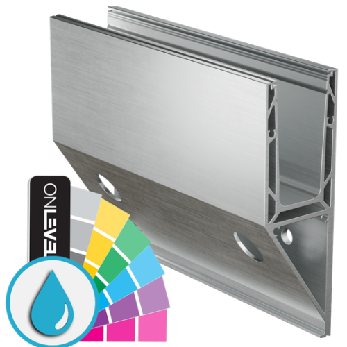 TF-3621 glasprofil L=5000mm, aluminum ARMOR RAL