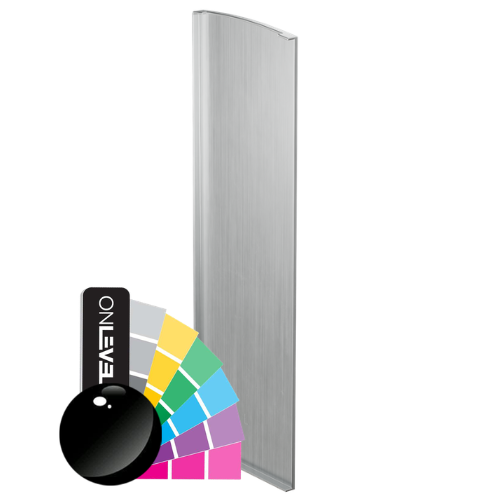 TF-3621 endekap venstre, aluminium RAL blank