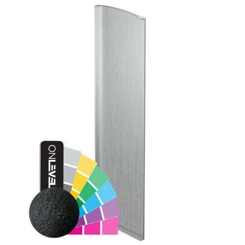 TF-3621 endekap venstre, aluminum RAL struktur