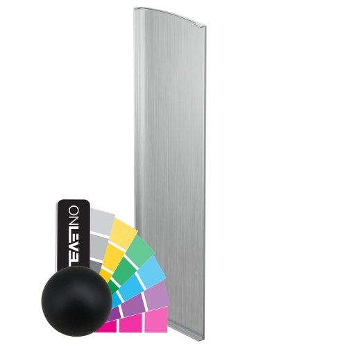 TF-3621 endcap left, aluminum RAL matt