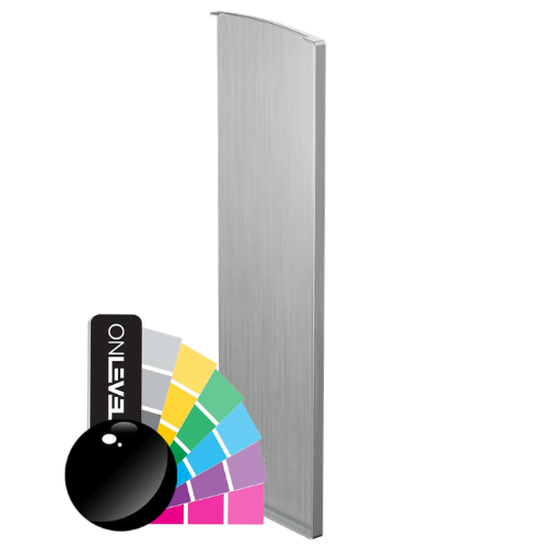 TF-3621 endekappe højre, aluminium RAL blank