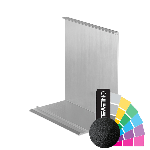 TL-3121 Covercap half height L=2500mm aluminum RAL struct.