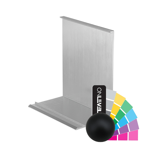 TL-3121 Klikk profil innendørs L=5000mm aluminium RAL matte
