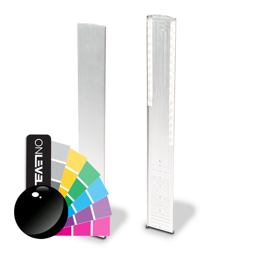 TL-3121 Endekap venstre bare for lav klikk profil for trappe alum. RAL skinnende