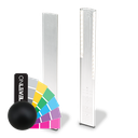 TL-3121 Endekap venstre bare for lav klikk profil for trappe aluminium RAL matte