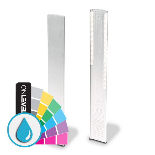 TL-3121 endekappe venstre kun til lav click profil til trappe aluminium ARMOR RAL