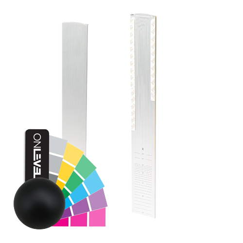TL-3121 Endekap høyre bare for lav klikk profil for trappe aluminum RAL matte