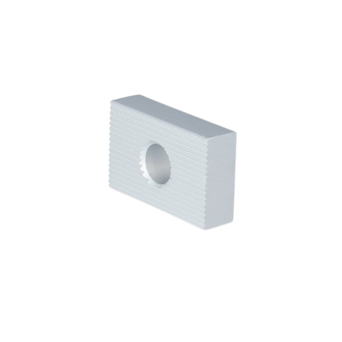 TL-3021/3121 Mont. block hulØ11mm alum. natur anodiseret (PK=8)