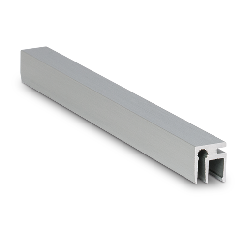 Top-cover 1.0kN, B=3mm, L=5000mm aluminum natural anodized