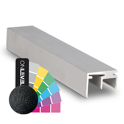 Top-dæk 3.0kN, B=10mm, L=5000mm aluminum RAL mat strukturlak