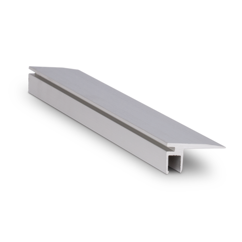 Floor-connect slim 20mm width, L=5000mm, aluminum natural anodized
