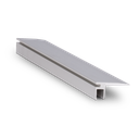 Floor-connect 20mm width, L=5000mm, aluminum mill finish