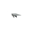 Floor-connect 20mm bredd, L=5000mm, aluminium natur anodiserad