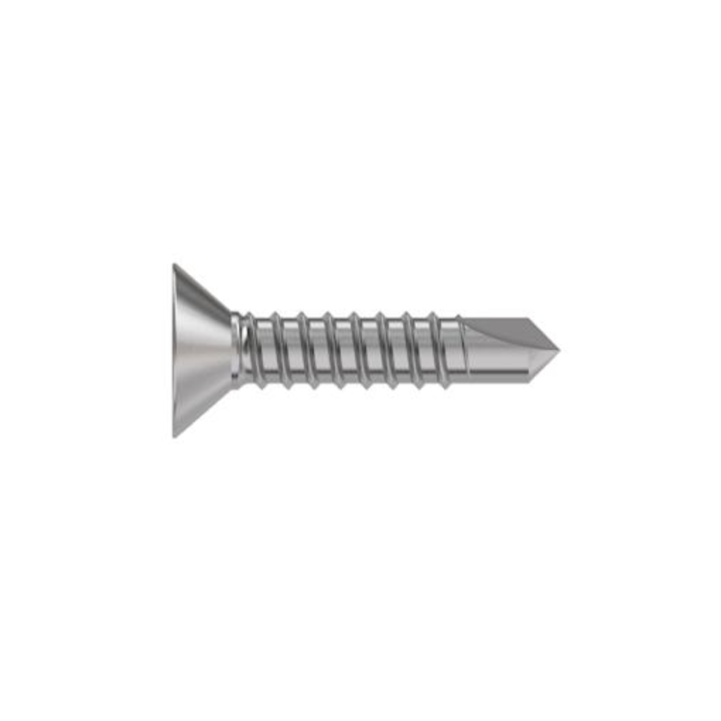 Selv skærende skrue Ø4.2x19mm undersænk AISI 316