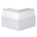 TL-5010 Outside corner 90° aluminum natural anodized
