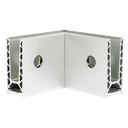 TL-6021 Inside corner 90° aluminum mill finish
