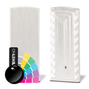 TL-6021 Endcap right with covercap alum. RAL shiny