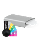 Connector glass edge protection Glass 10-11.5mm aluminum RAL matt