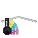 Corner 90° U-profile 26x23x2mm, aluminum RAL matt