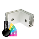TL-6081 Inside corner 90° alum. RAL shiny