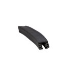 Glasgummi til U-profil 30x25x2/30x28x2mm Glas tykkelse 19mm, L=5mtr
