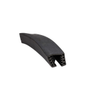 Glass gummi for U-profil 40x30x2/42x34x3mm glass tykkelse 24.5-25.5mm L=5000mm