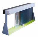 INFINITYSLIDE Bord Display glas/træ