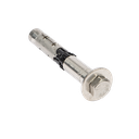 Fiksering anker Fischer FH II 12/10 med skive Ø24x2mm, AISI 316
