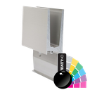TL-3011 Glass profile  L=5000mm alum. RAL shiny