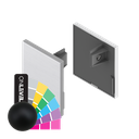 INFINITYSLIDE 69kg endcap 1xL/1xR width 60mm, aluminum RAL matt