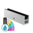 KAZIWALL side profile glass 10/10.76/12/12.76mm L=2500mm, aluminum ARMOR RAL