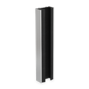 KAZIWALL wall profile glass 10/10.76/12/12.76mm L=3000mm, aluminum natural anodized