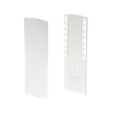 TL-6081 Endcap right with covercap for stairway aluminum natural anodized