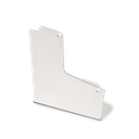 AIRFORCE endekappe venstre, naturanodiseret aluminium