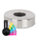 EMPIRE STATE POST dækkappe til rør Ø42.4mm Ø105mm, AISI 304 RAL mat