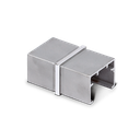 Connector for handrail 40x30x1mm, AISI 316 satined