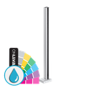 GUARDIAN OF THE UNIVERSE midpost top handrail 58x58mm H=1100mm glass 10.76mm, aluminum ARMOR RAL