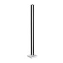 GUARDIAN OF THE UNIVERSE cornerpost top handrail 58x58mm H=1100mm glass 10.76mm, aluminum mill finish