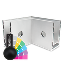 TF-6621 inside corner 90°, aluminum RAL matt