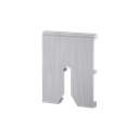TURBOFLEX TL-6621 Avstandsstykke tykkelse 15mm aluminium natur anodisert