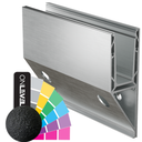 TF-3621 glass profile L=5000mm, aluminum RAL structure