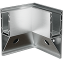 TF-3621 inside corner 90°, aluminum natural anodized