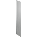 TF-3621 endcap left with covercap for stairway, aluminum natural anodized